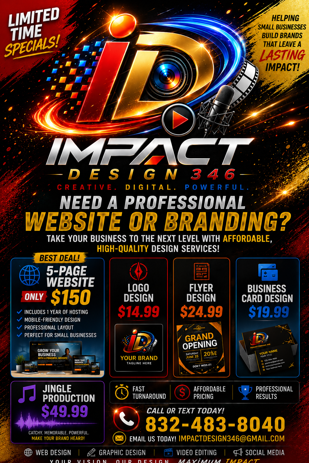 Impact Design 346 — Specials