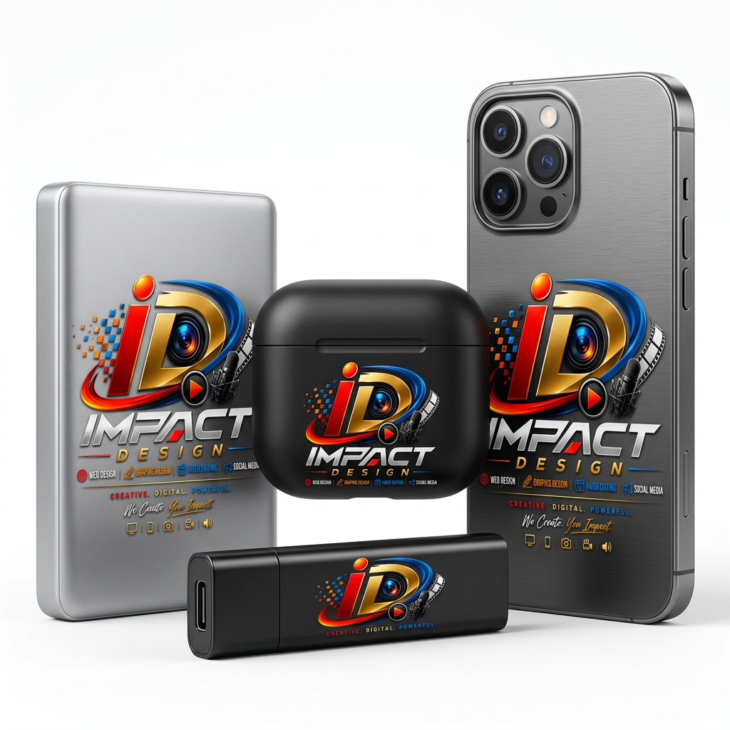 Branded Accessories with Impact Design logo