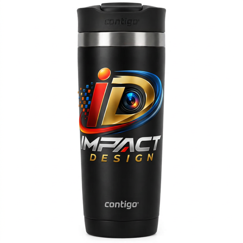 Contigo Cups & Drinkware with Impact Design logo