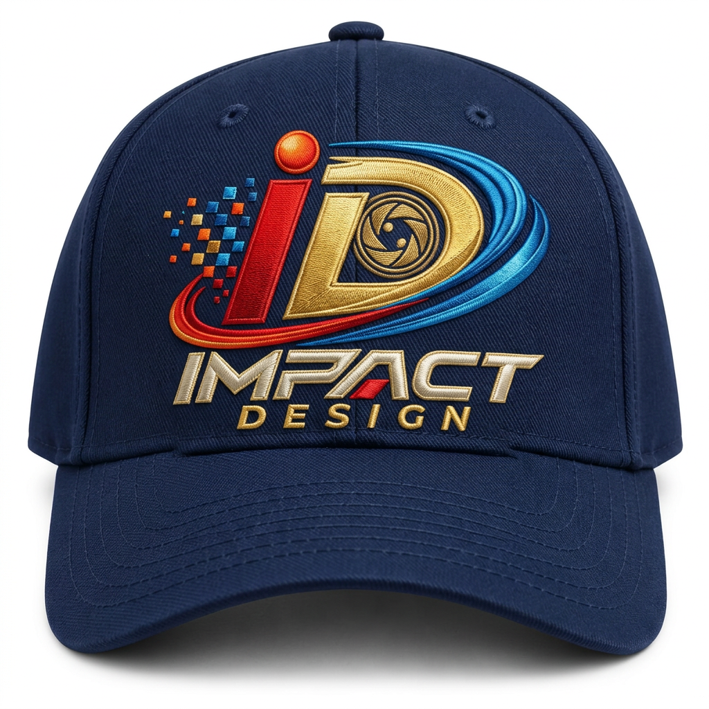 Embroidered Hat with Impact Design logo