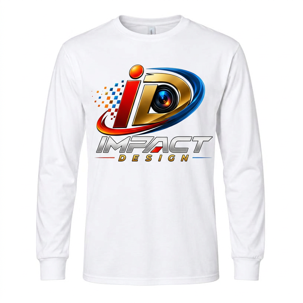 Long Sleeve T-Shirt with Impact Design logo