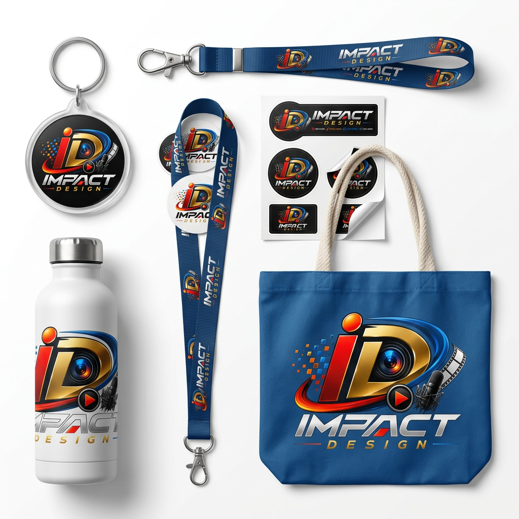 Promotional Products with Impact Design logo