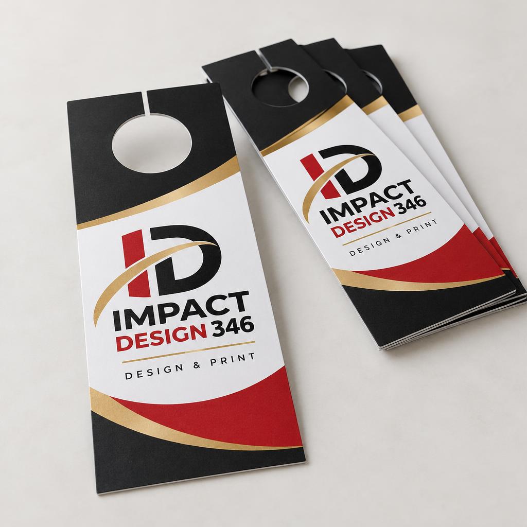 Door Hangers mockup
